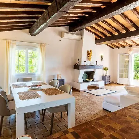 公寓 St-tropez/ramatuelle : 5br Avec Piscine 圣特罗佩